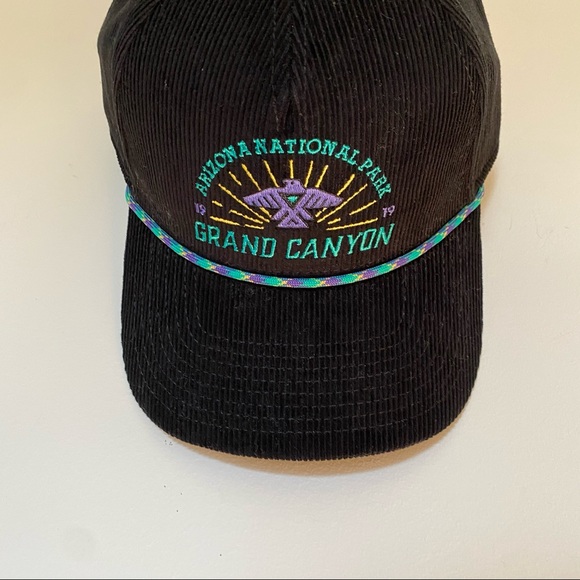 Free People Get Out Cord Baseball Hat Grand Canyon - Picture 7 of 7